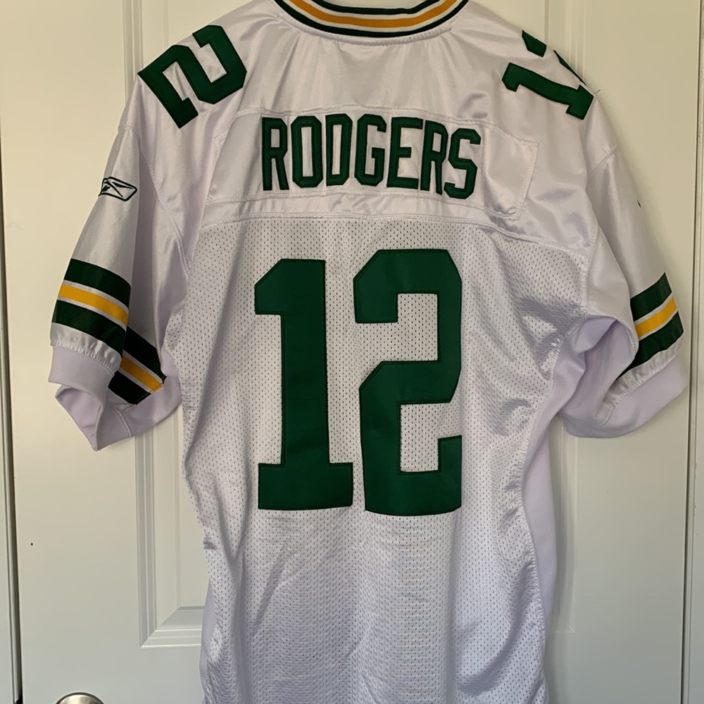 Aaron Rodgers Reebok On Field Packers Jersey